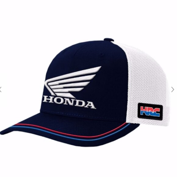 HRC Striped Navy Hat - Picture 1 of 2